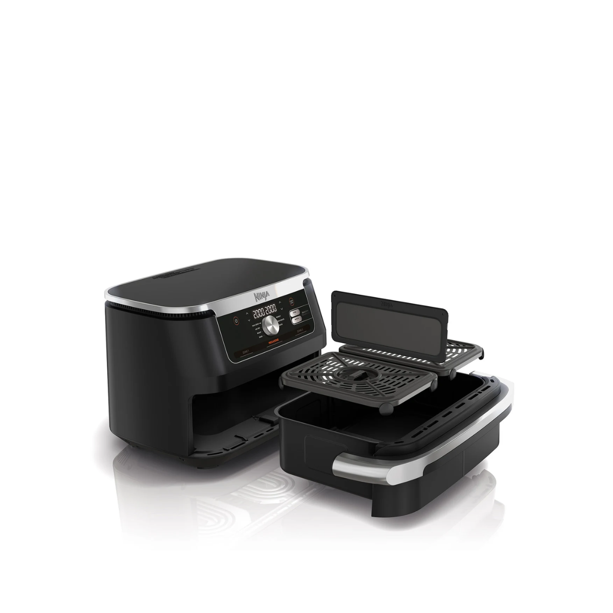 Ninja Foodi FlexDrawer MegaZone 7-in-1 Air Fryer 10.4L Black AF500ME