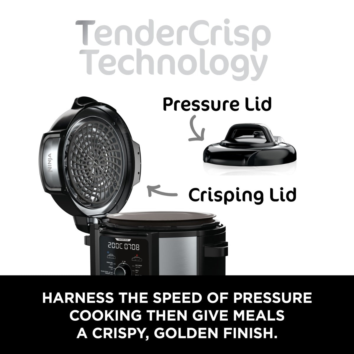 Ninja Foodi MAX 9-in-1 Multi-Cooker 7.5L Black OP500ME