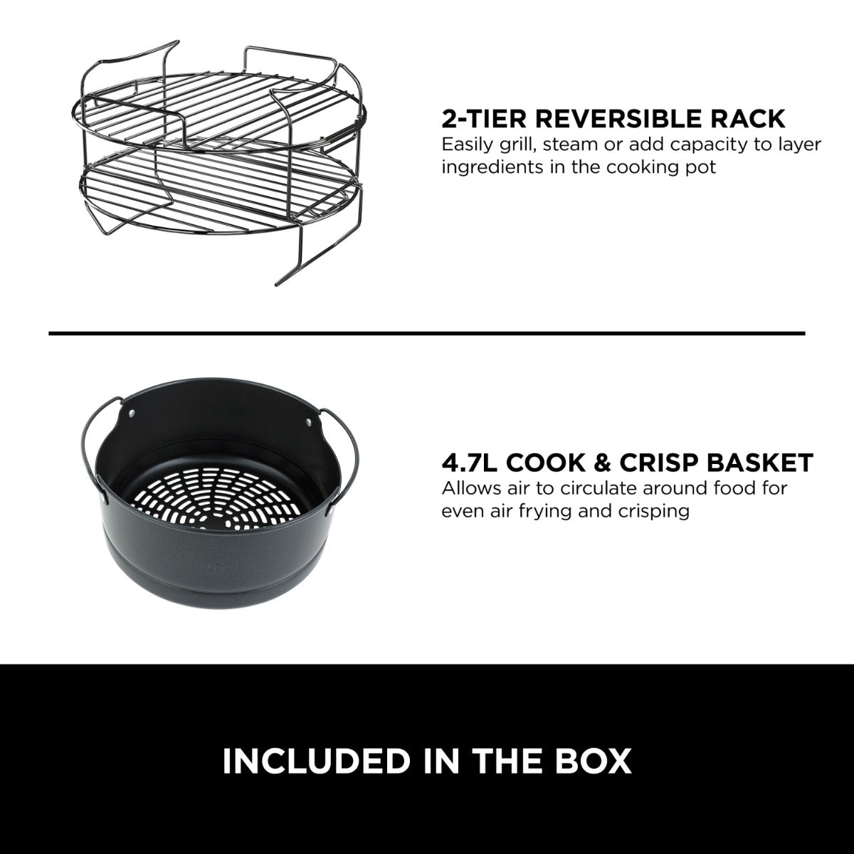 Ninja Foodi MAX 9-in-1 Multi-Cooker 7.5L Black OP500ME
