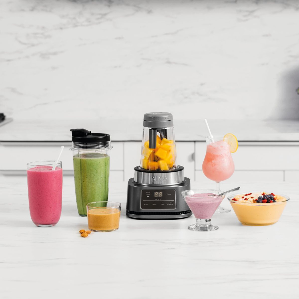 Ninja Foodi 2-in-1 Power Nutri Blender 700ML Silver CB102ME