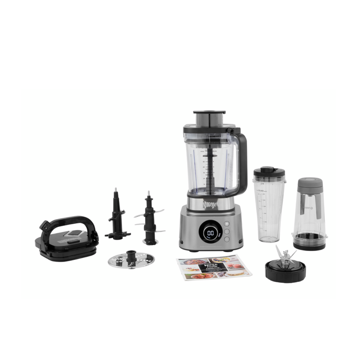 Ninja Foodi 4-in-1 Power Nutri Blender 2.1L Silver CB400ME
