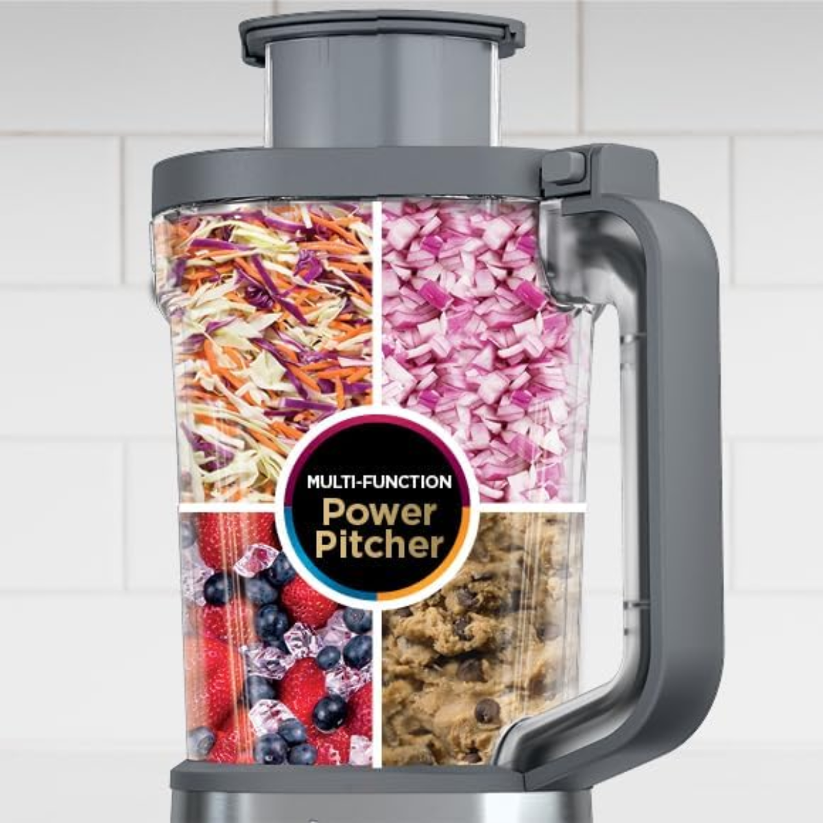Ninja Foodi 4-in-1 Power Nutri Blender 2.1L Silver CB400ME