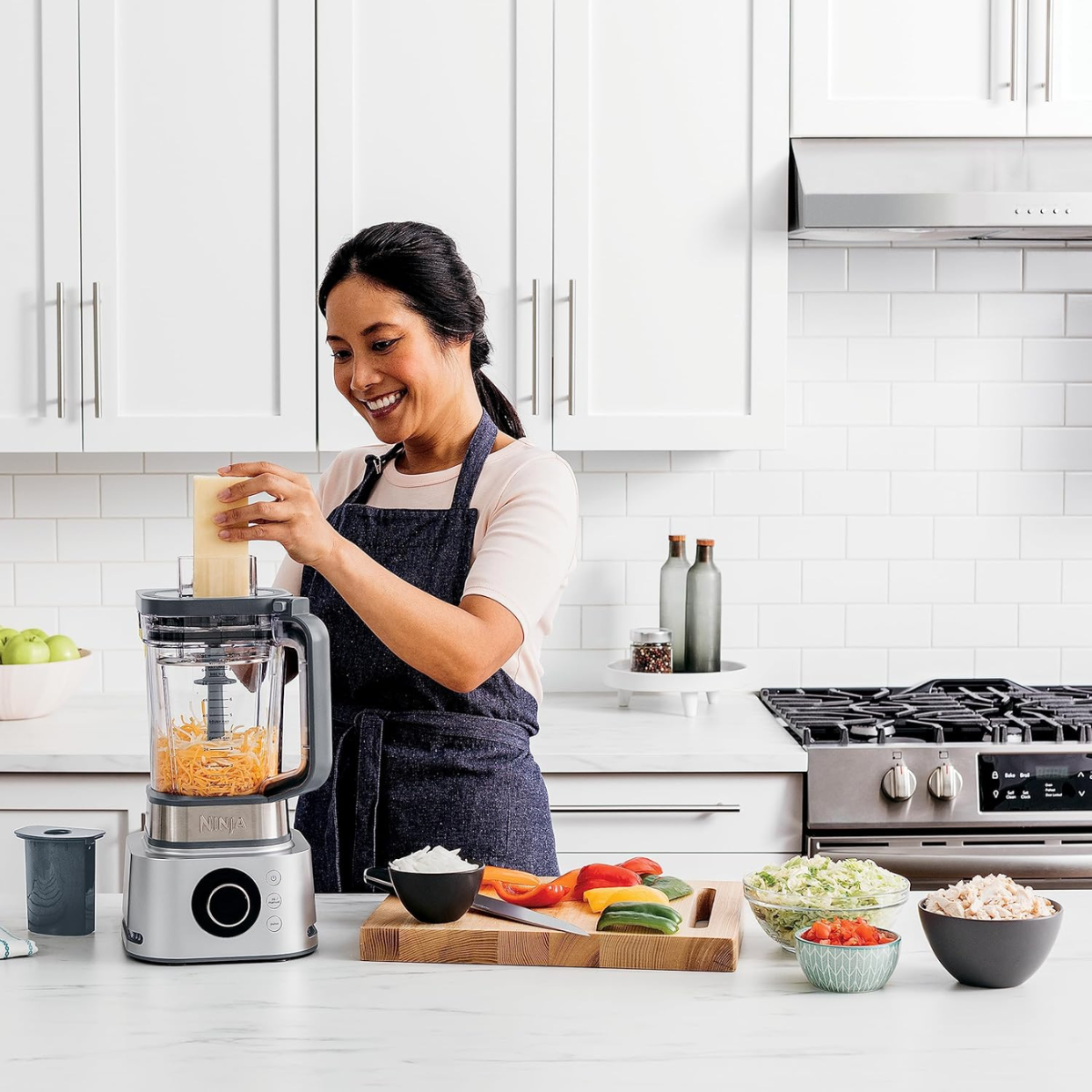 Ninja Foodi 4-in-1 Power Nutri Blender 2.1L Silver CB400ME