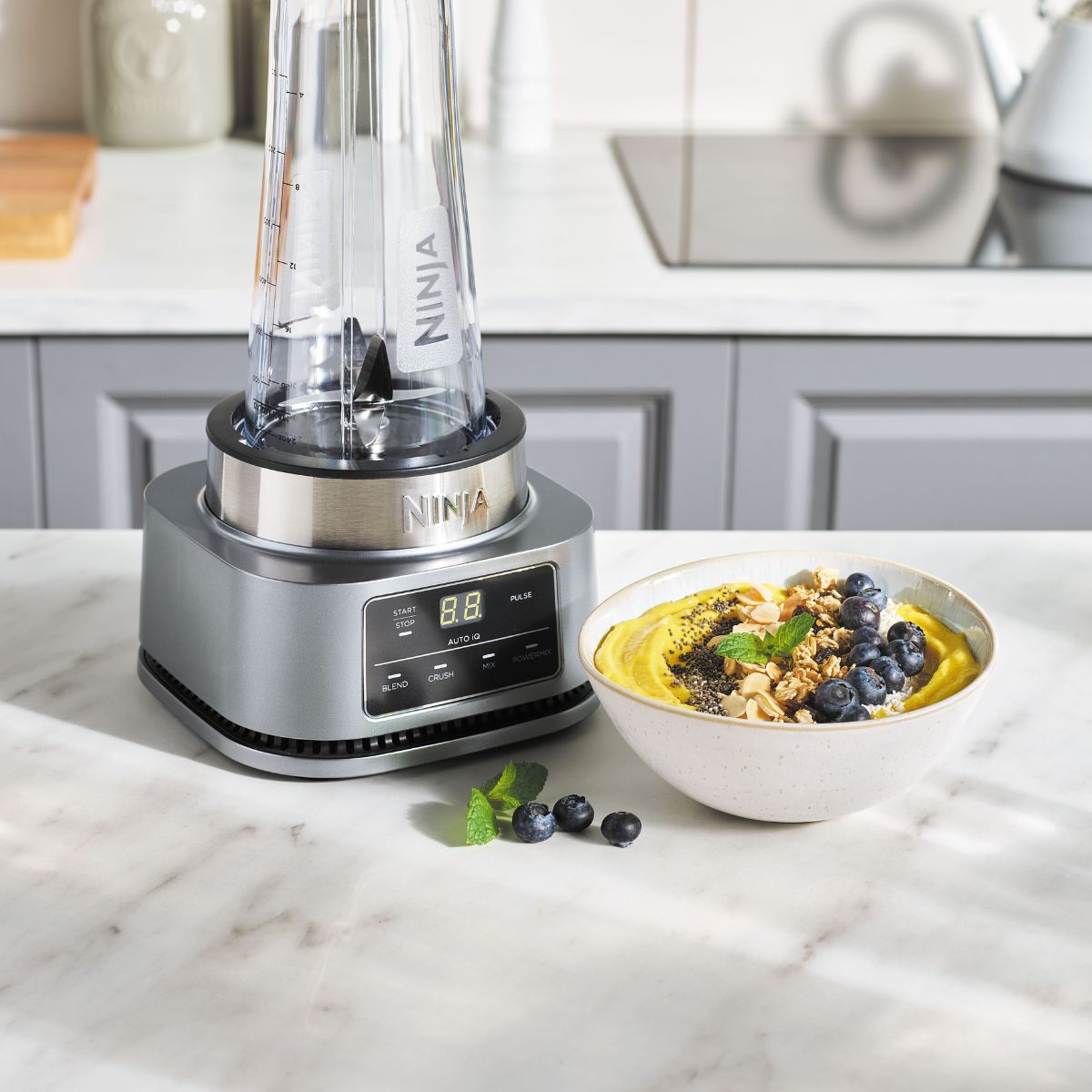 Ninja Foodi 2-in-1 Power Nutri Blender 700ML Silver CB102ME