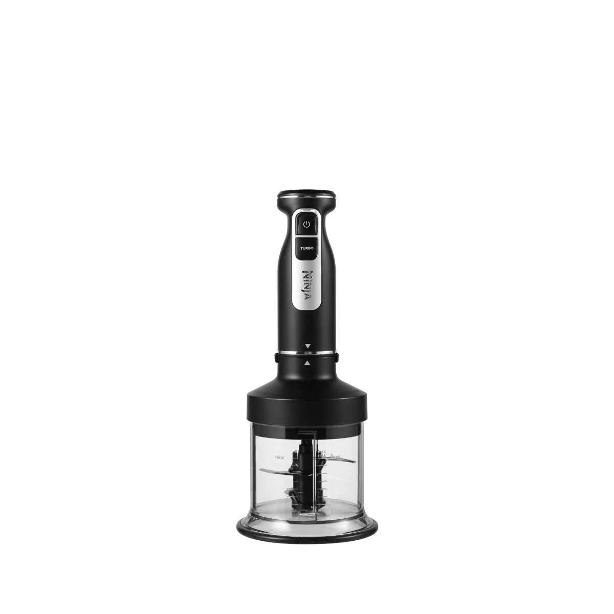 Ninja Foodi 3-in-1 Hand Blender Mixer & Chopper 700ML Black CI100ME