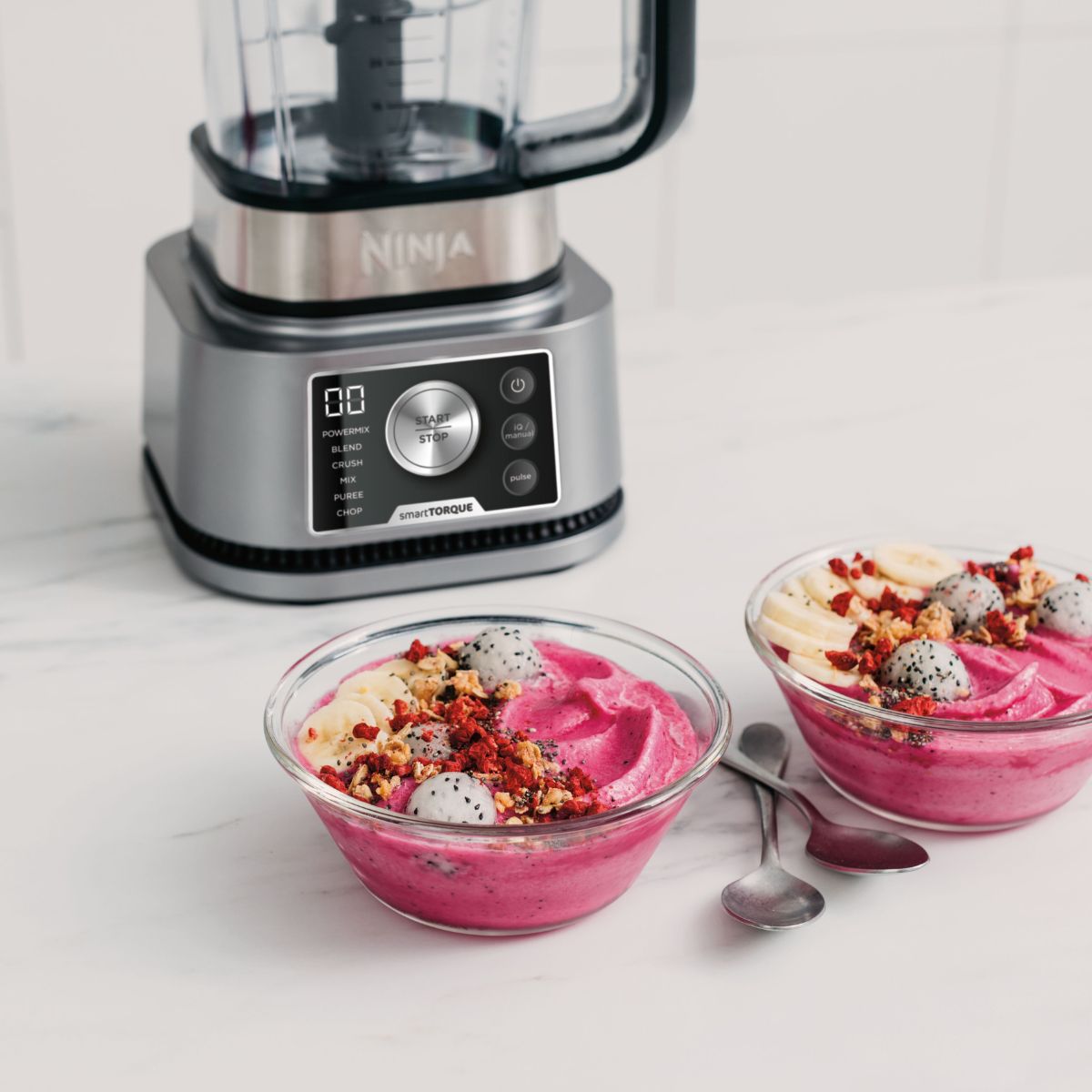 Ninja Foodi 4-in-1 Power Nutri Blender 2.1L Silver CB400ME