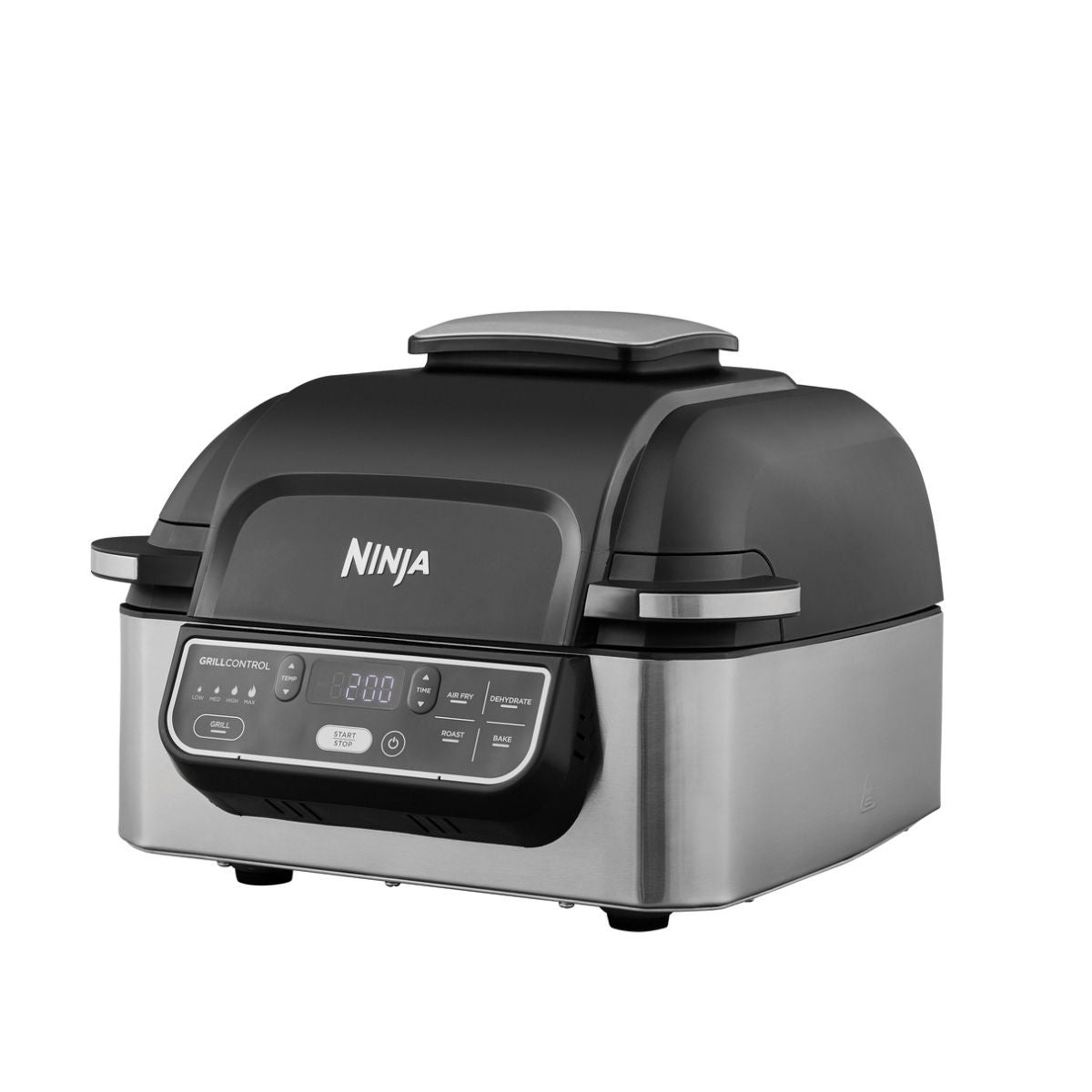 Ninja Foodi Health Grill & Air Fryer 5.7L Black/Steel AG301ME