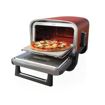Ninja Woodfire Outdoor Oven with Stand & Pizza Peel Silver/Black DSN001