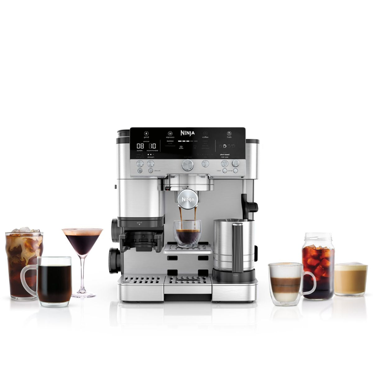 Ninja Luxe Café Premier Bean-to-Cup Espresso Machine ES601UK