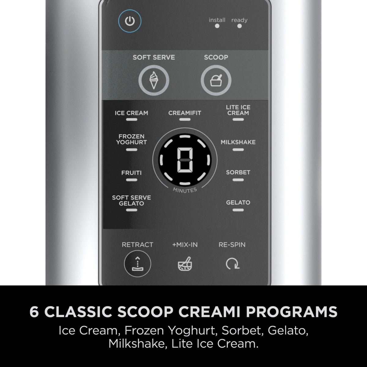 Ninja CREAMi Swirl 13-in-1 Soft Serve & Ice Cream Maker NC701UK