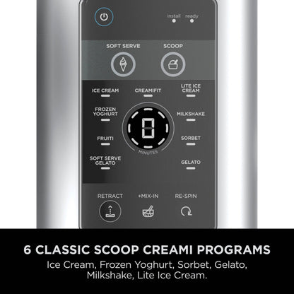 Ninja CREAMi Swirl 13-in-1 Soft Serve & Ice Cream Maker NC701UK