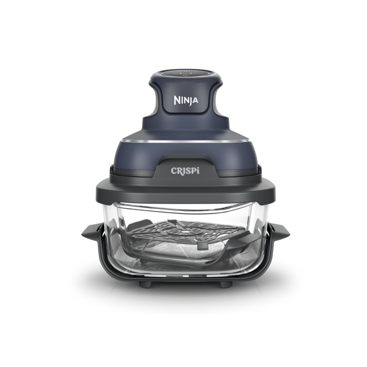 Ninja Crispi 4-in-1 Portable Glass Air Fryer Cooking System Cyberspace
