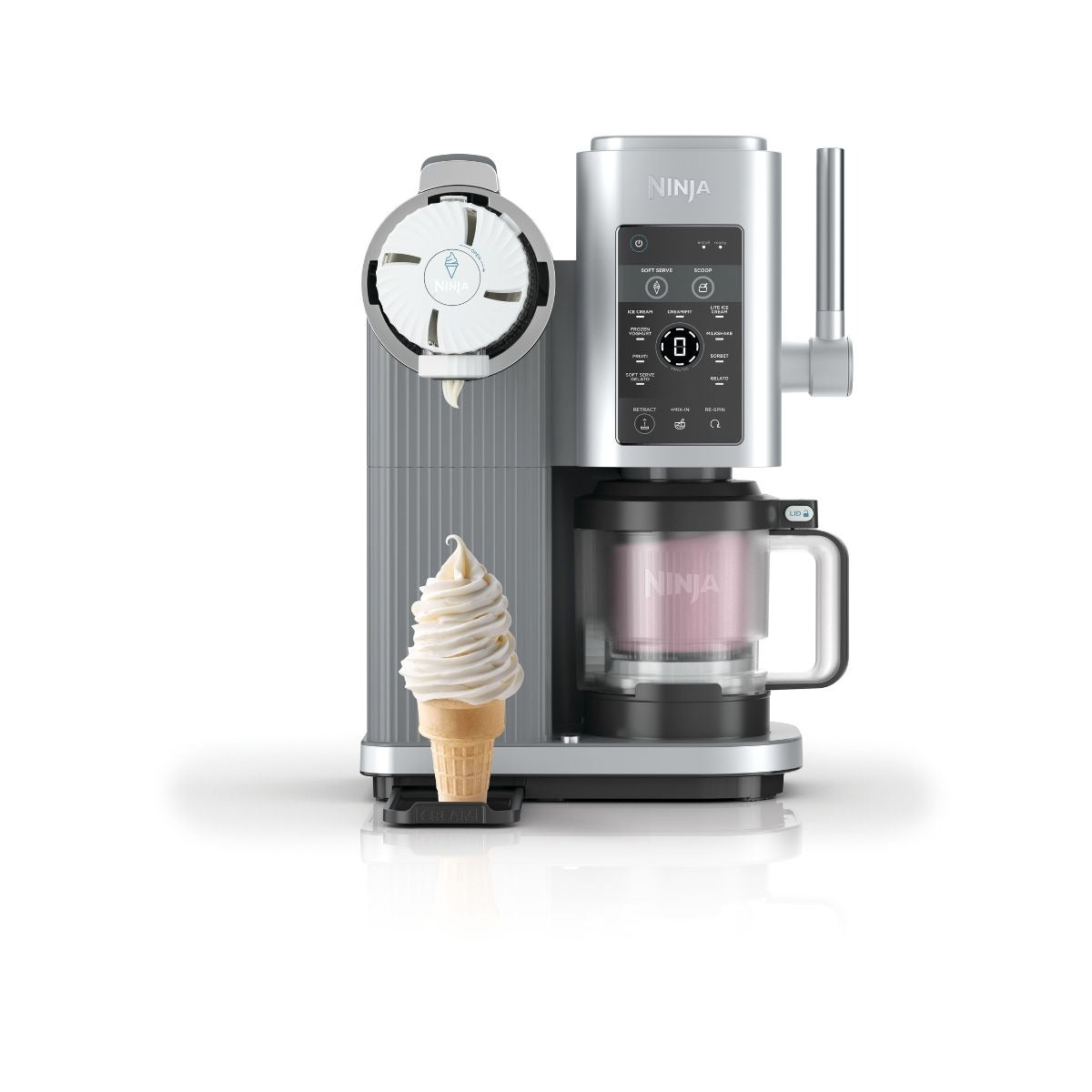 Ninja CREAMi Swirl 13-in-1 Soft Serve & Ice Cream Maker NC701UK
