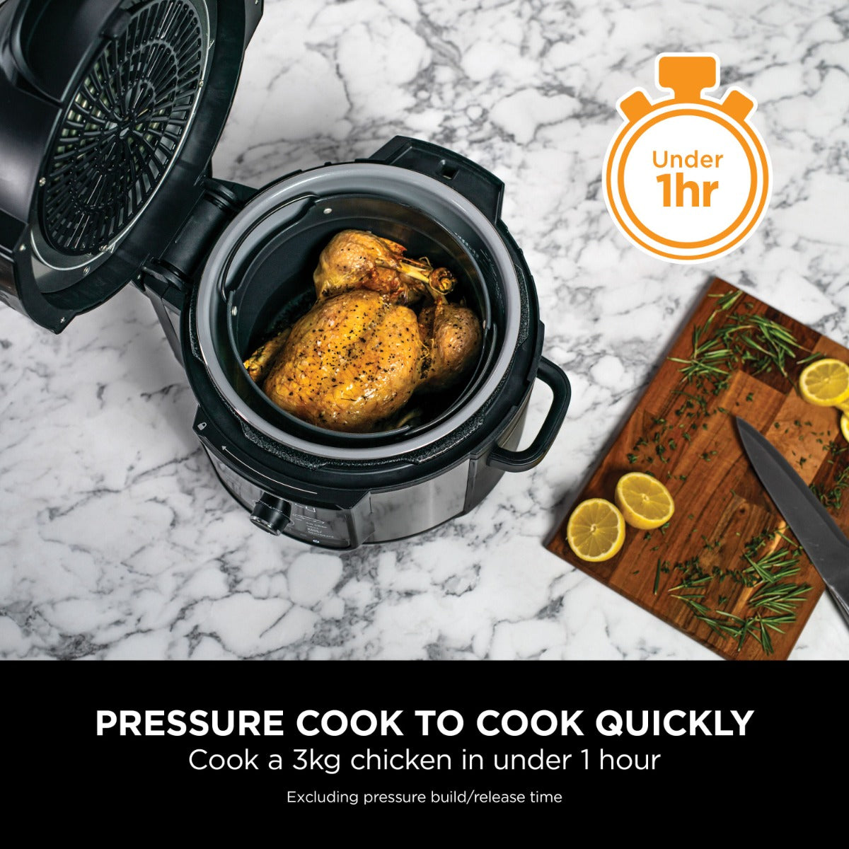 Ninja Foodi MAX 9-in-1 Multi-Cooker 7.5L Black OP500ME