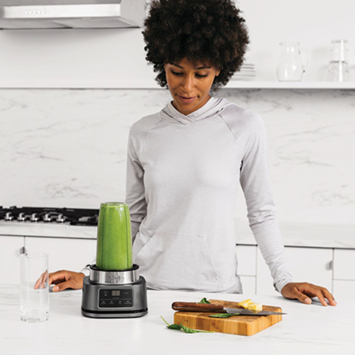 Ninja Foodi 2-in-1 Power Nutri Blender 700ML Silver CB102ME