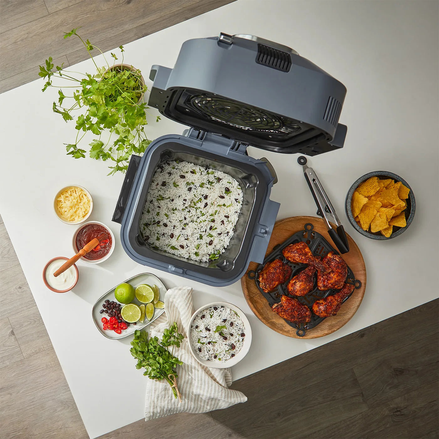 Ninja Speedi 10-in-1 Rapid Cooker & Air Fryer 5.7L Grey ON400ME