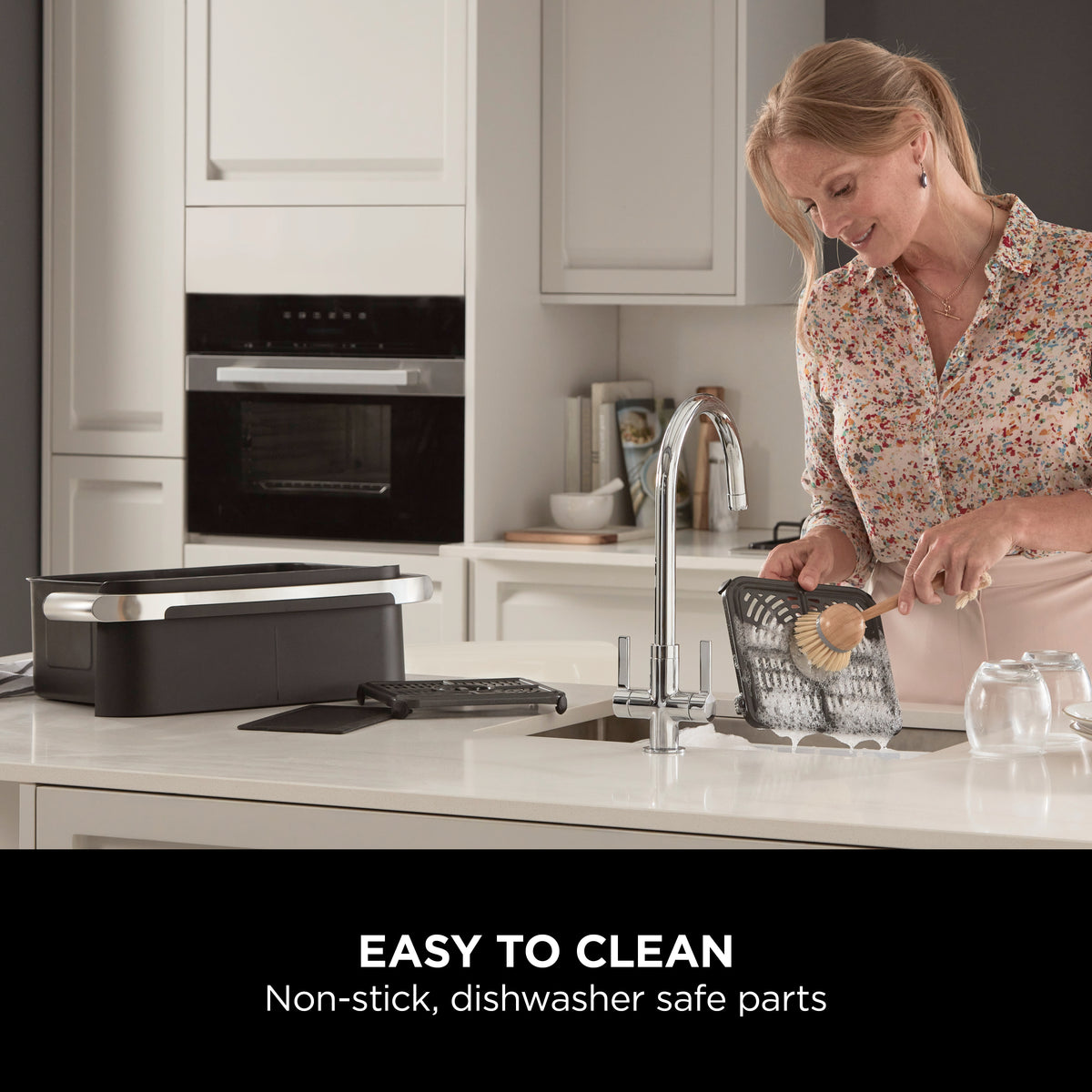 Ninja Foodi FlexDrawer MegaZone 7-in-1 Air Fryer 10.4L Black AF500ME