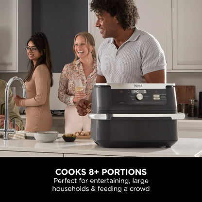 Ninja Foodi FlexDrawer MegaZone 7-in-1 Air Fryer 10.4L Black AF500ME