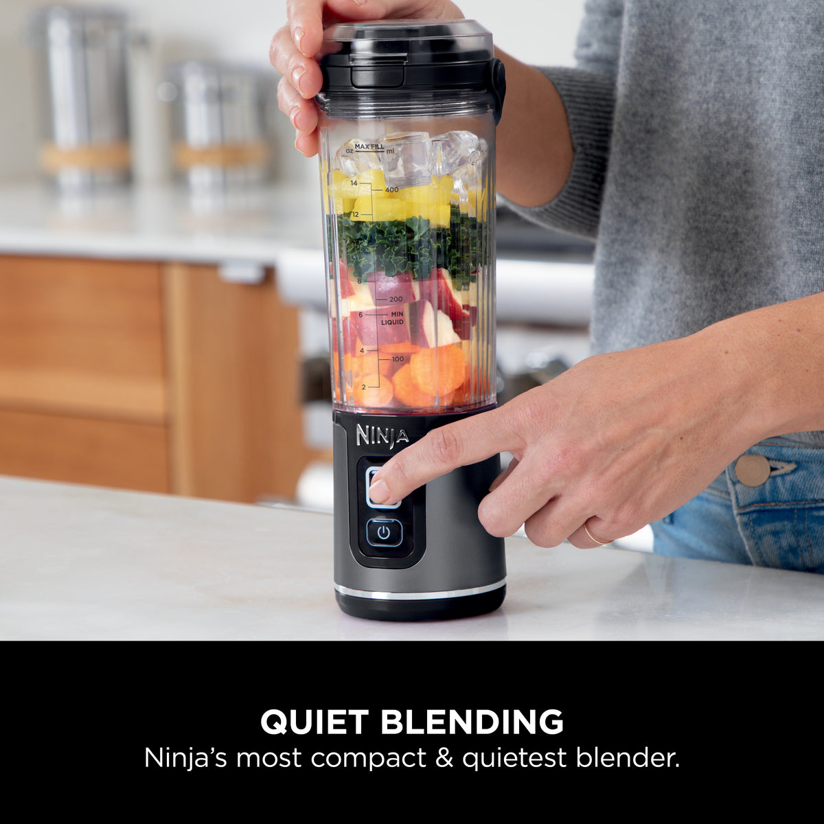 Ninja Blast Portable Blender Black BC151MEBK