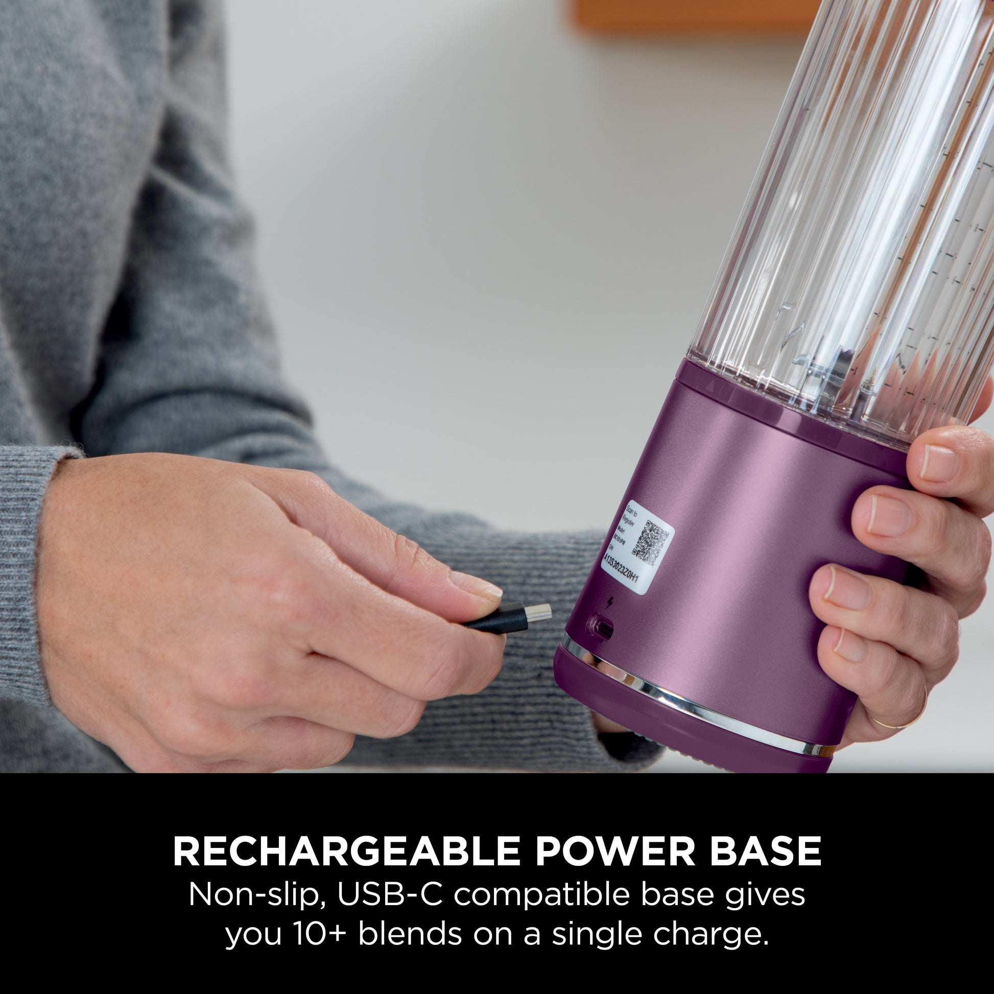 Ninja Blast Portable Blender Purple BC151MEPR