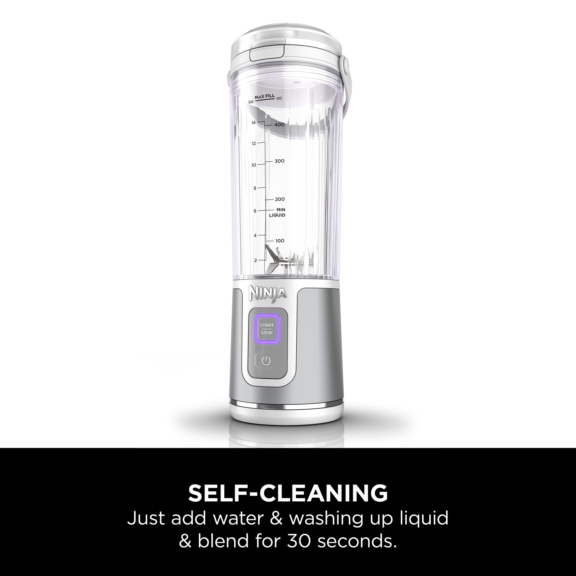 Ninja Blast Portable Blender White BC151MEWH