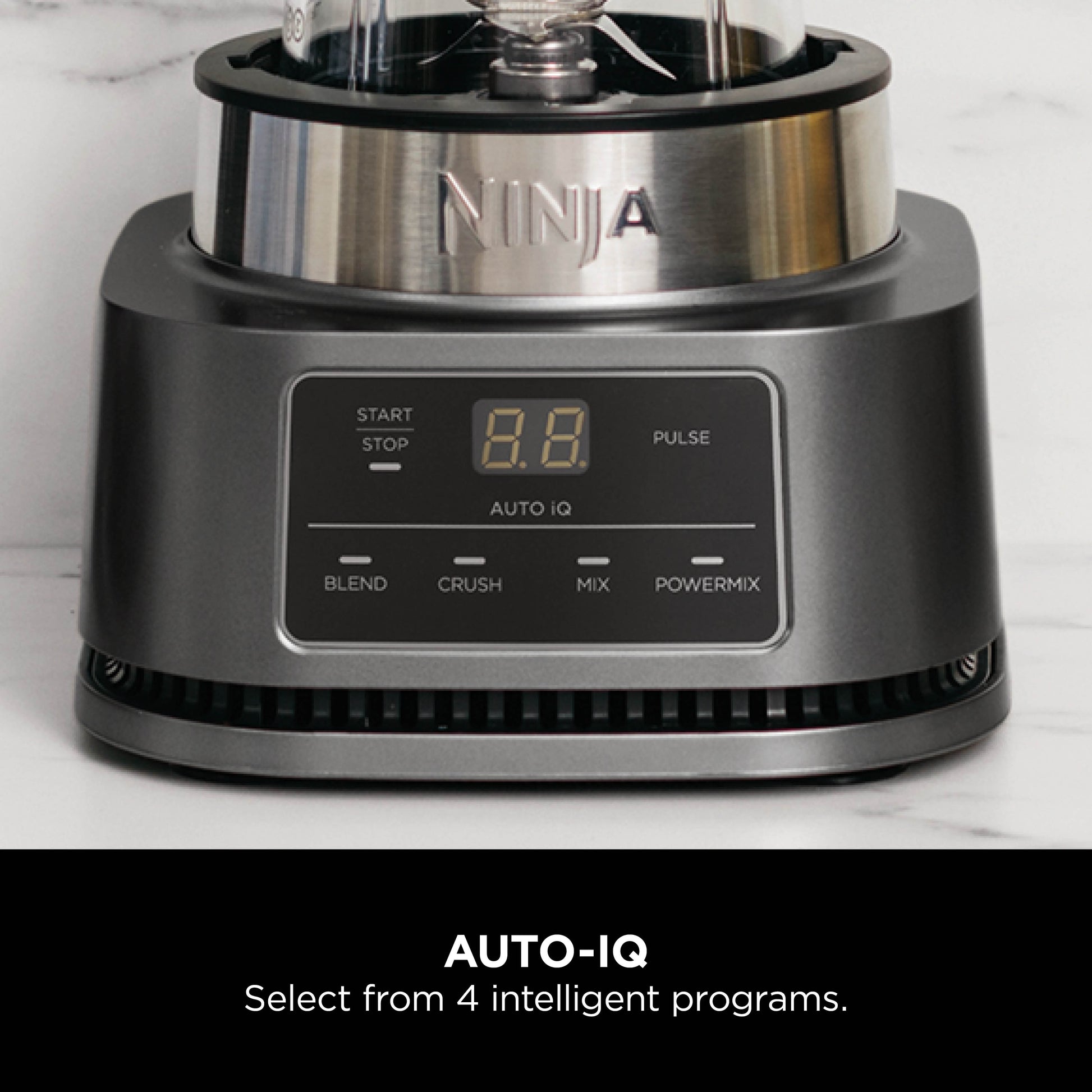 Ninja Foodi 2-in-1 Power Nutri Blender 700ML Silver CB102ME