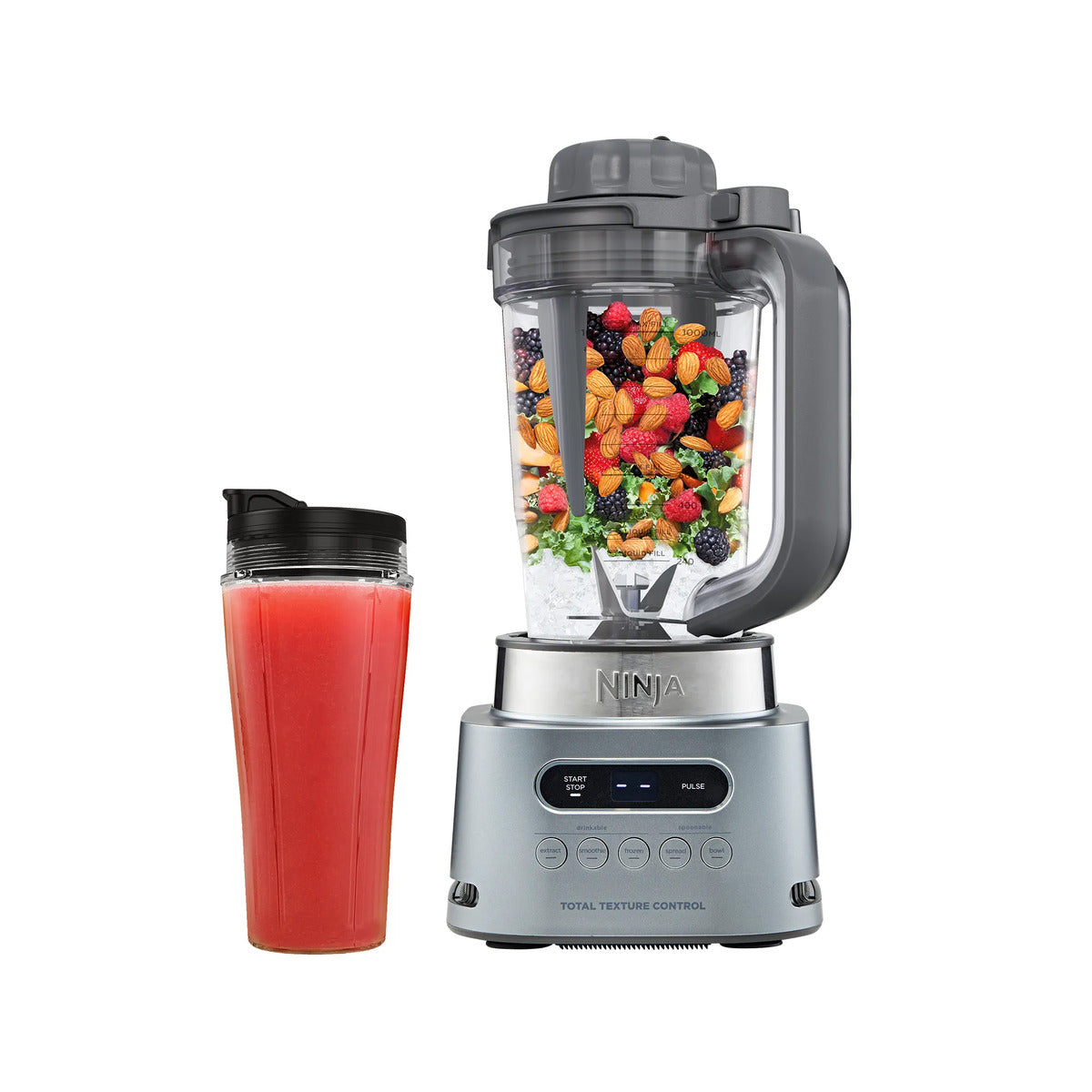 Ninja Foodi 2-in-1 Max Power Nutri Blender 1L Silver CB150ME
