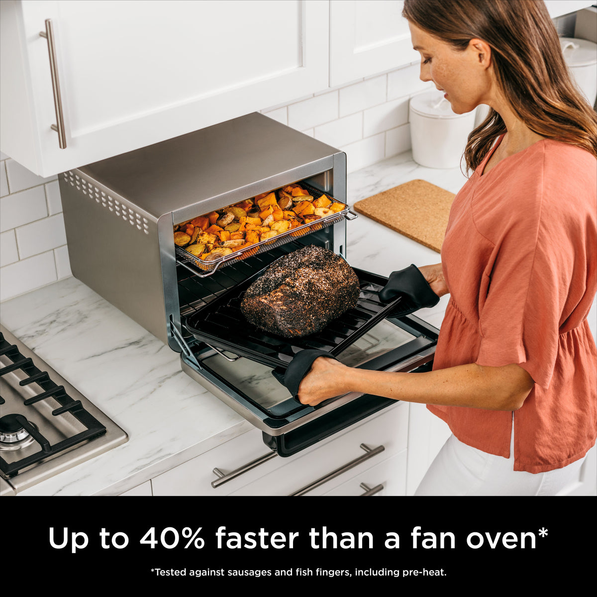 Ninja Foodi 10-in-1 Multifunction Oven 16L Silver/Black DT200ME