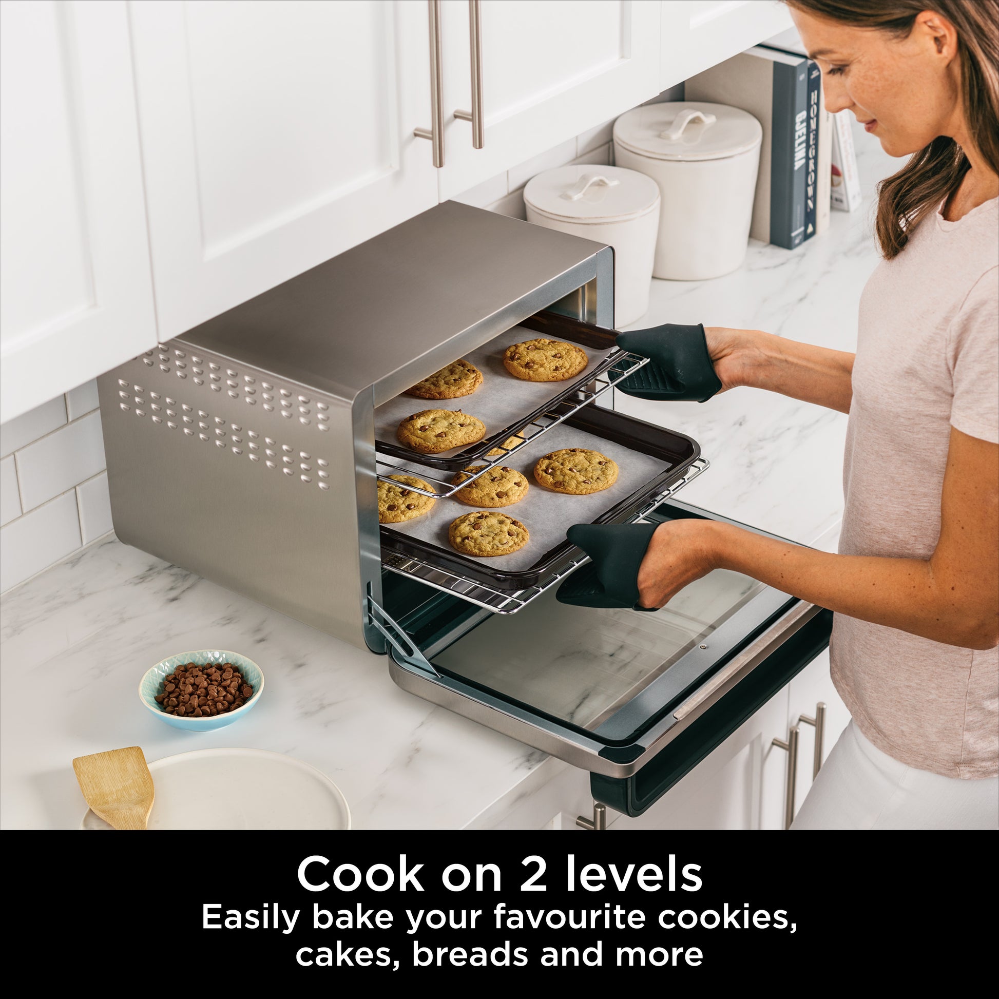 Ninja Foodi 10-in-1 Multifunction Oven 16L Silver/Black DT200ME
