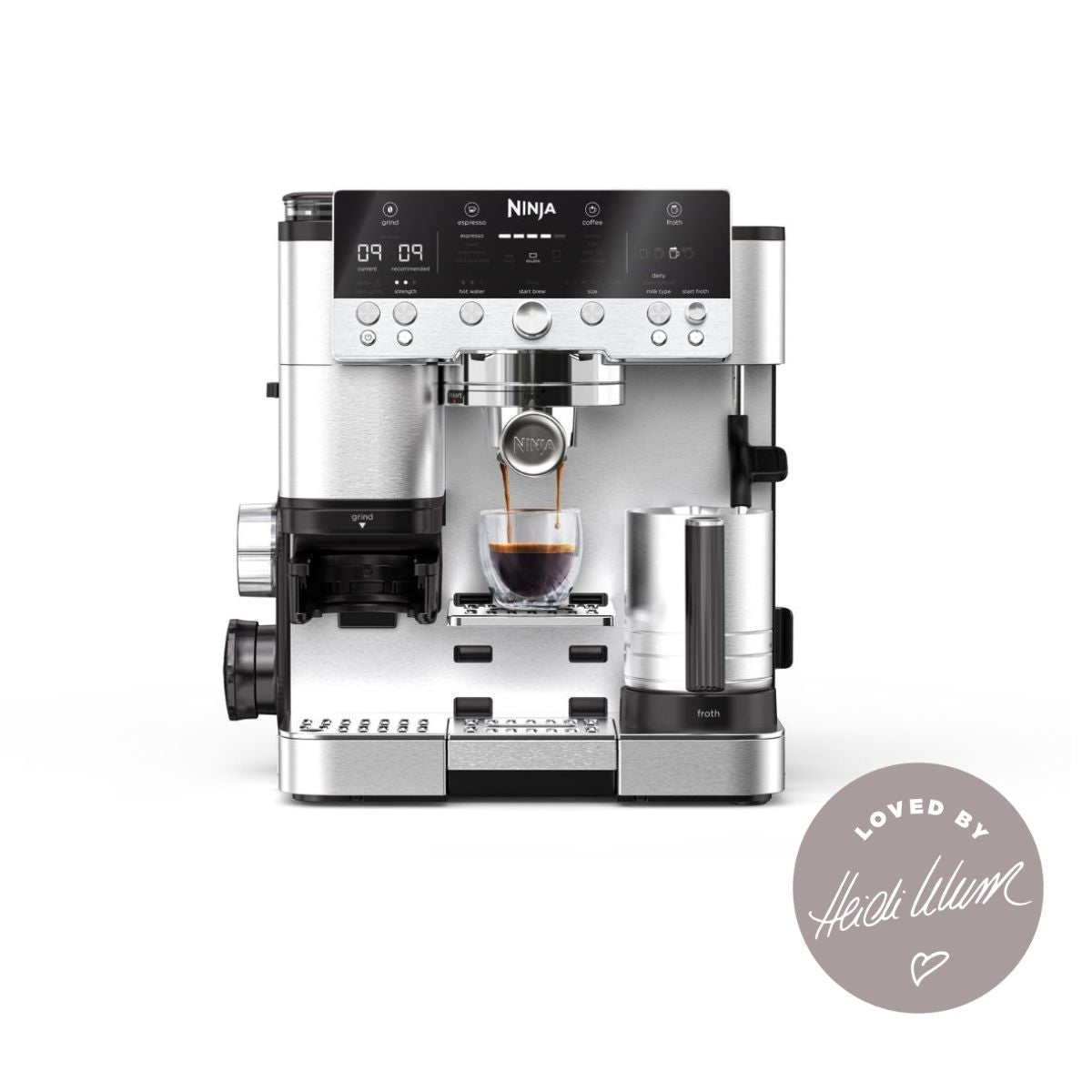 Ninja Luxe Café Premier Bean-to-Cup Espresso Machine ES601UK