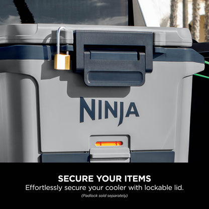 Ninja FrostVault 30QT Hard Cooler with Dry Zone Grey FB131UKGY