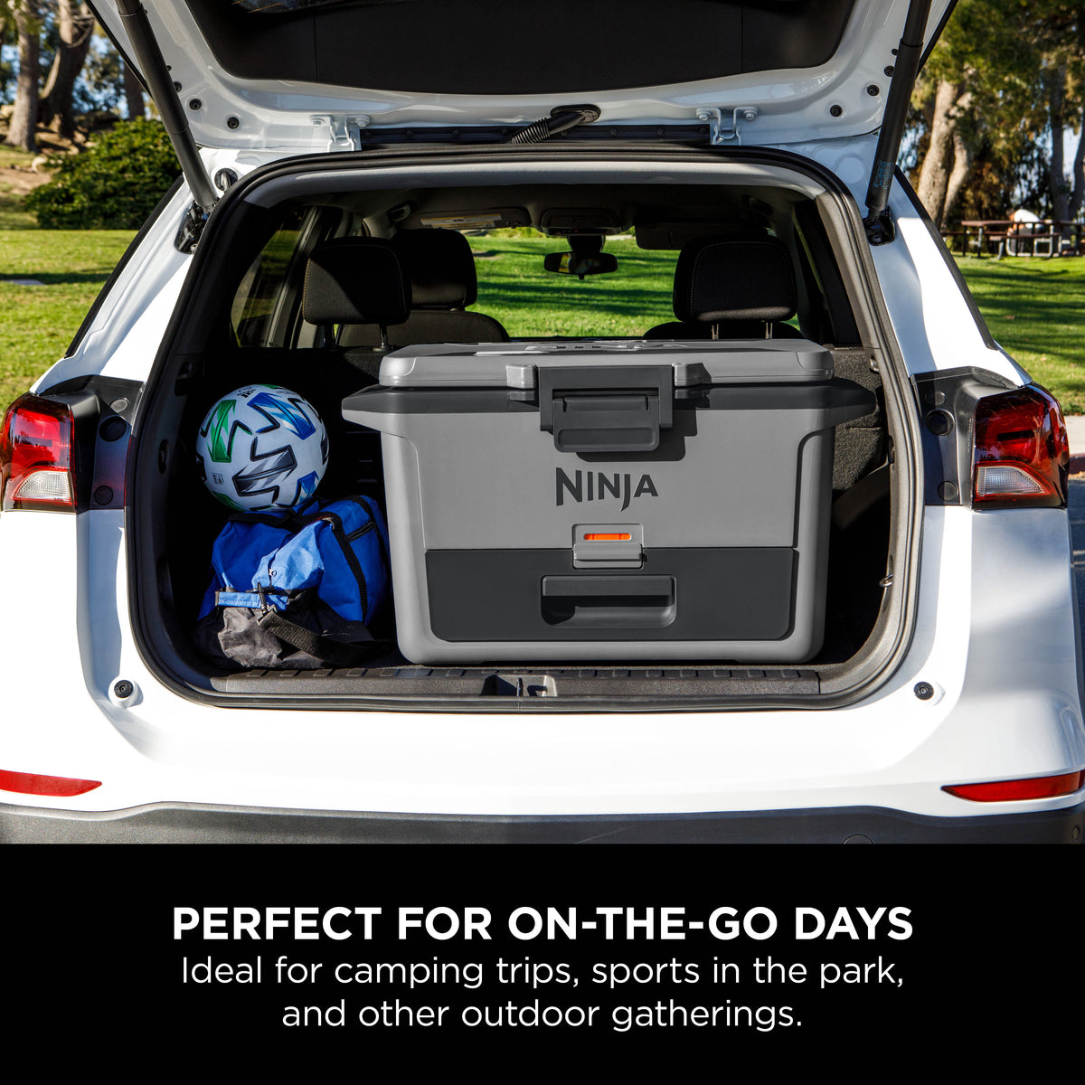 Ninja FrostVault 50QT Hard Cooler with Dry Zone Grey FB151UKGY
