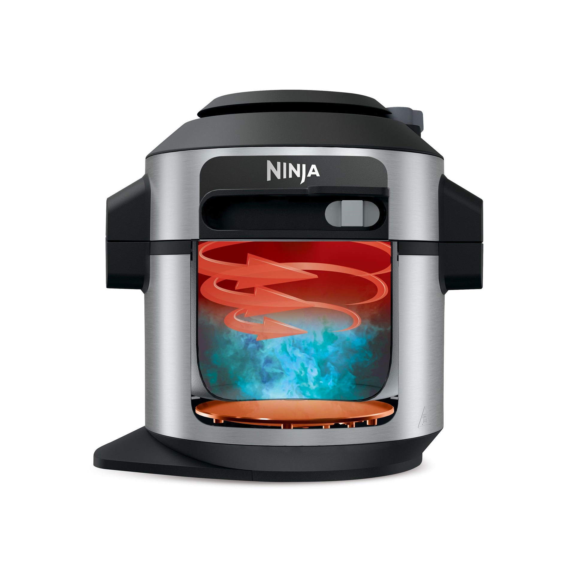 Ninja Foodi MAX 15-in-1 SmartLid Multi-Cooker 7.5L Stainless Steel/Black OL750ME