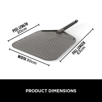 Ninja Woodfire Outdoor Oven with Stand & Pizza Peel Silver/Black DSN001