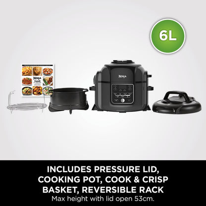 Ninja Foodi 7-in-1 Multi-Cooker 6L Black OP300ME