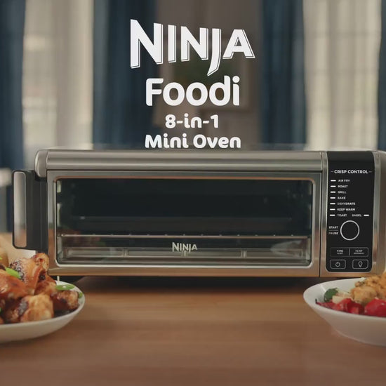 Ninja Foodi 8-in-1 Mini Oven 10L Silver/Black SP101ME