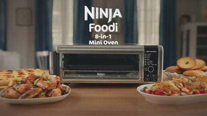 Ninja Foodi 8-in-1 Mini Oven 10L Silver/Black SP101ME