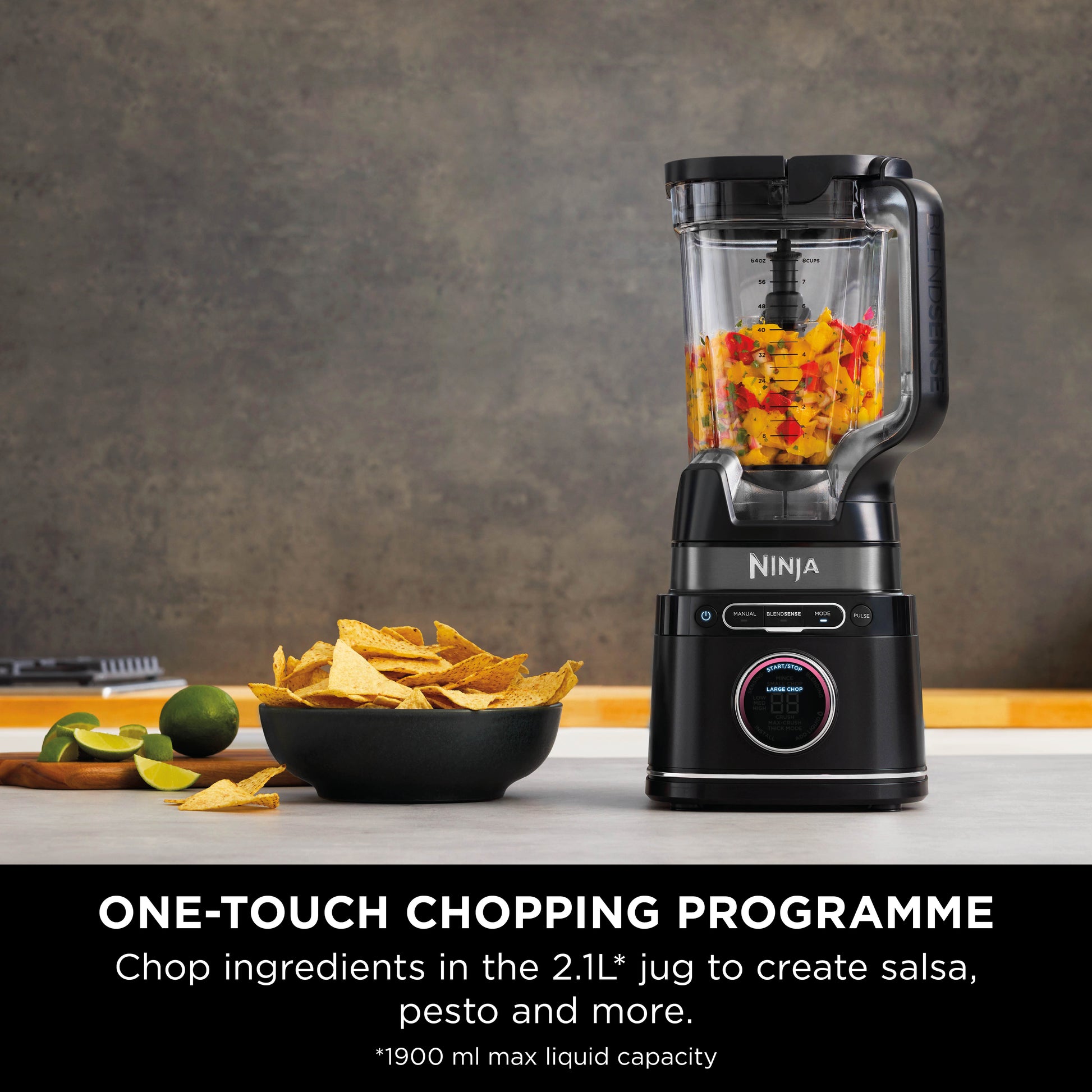 Ninja Detect Duo Power Blender Pro & Single Serve 2.1L Black TB301ME