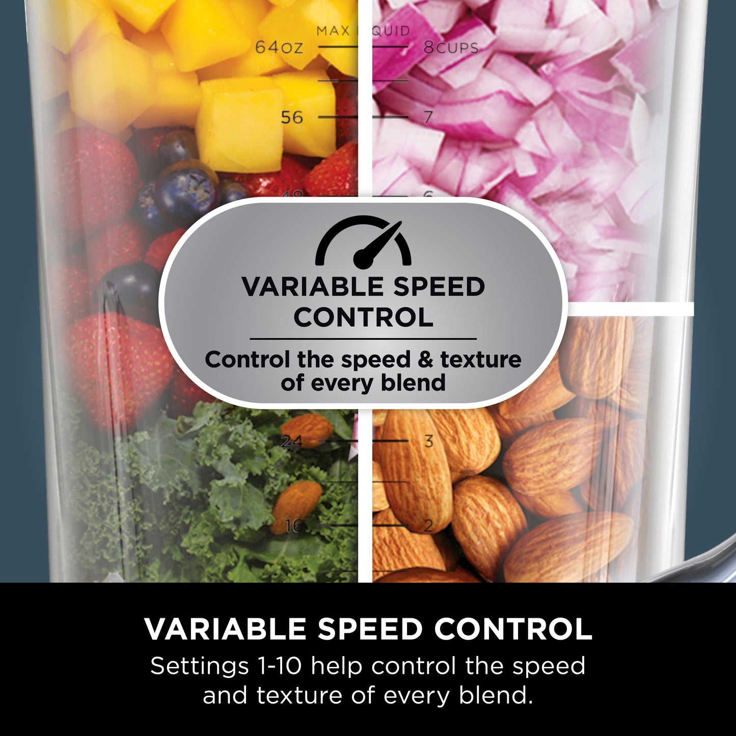 Ninja Detect Duo Power Blender Pro & Single Serve 2.1L Black TB301ME