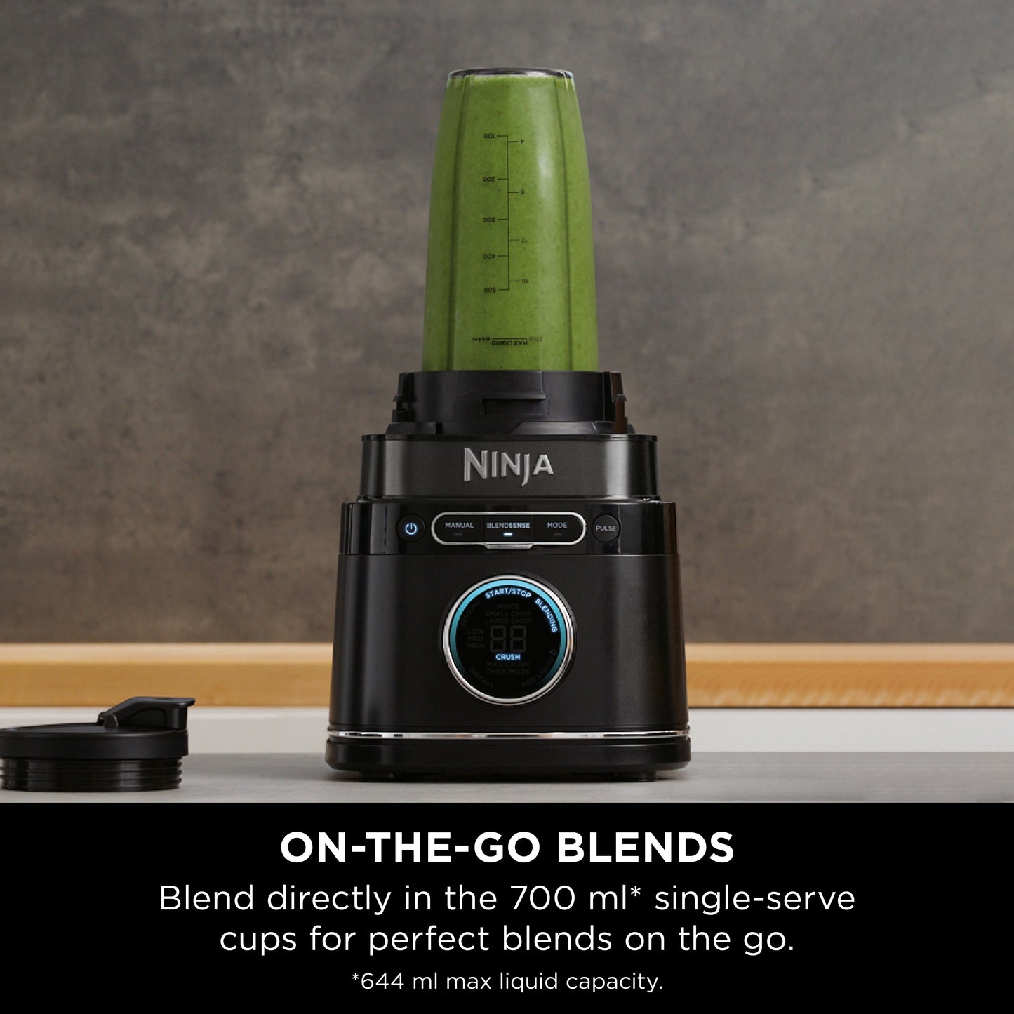 Ninja Detect Duo Power Blender Pro & Single Serve 2.1L Black TB301ME