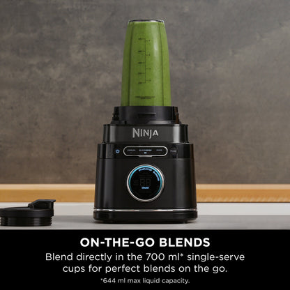 Ninja Detect Duo Power Blender Pro & Single Serve 2.1L Black TB301ME