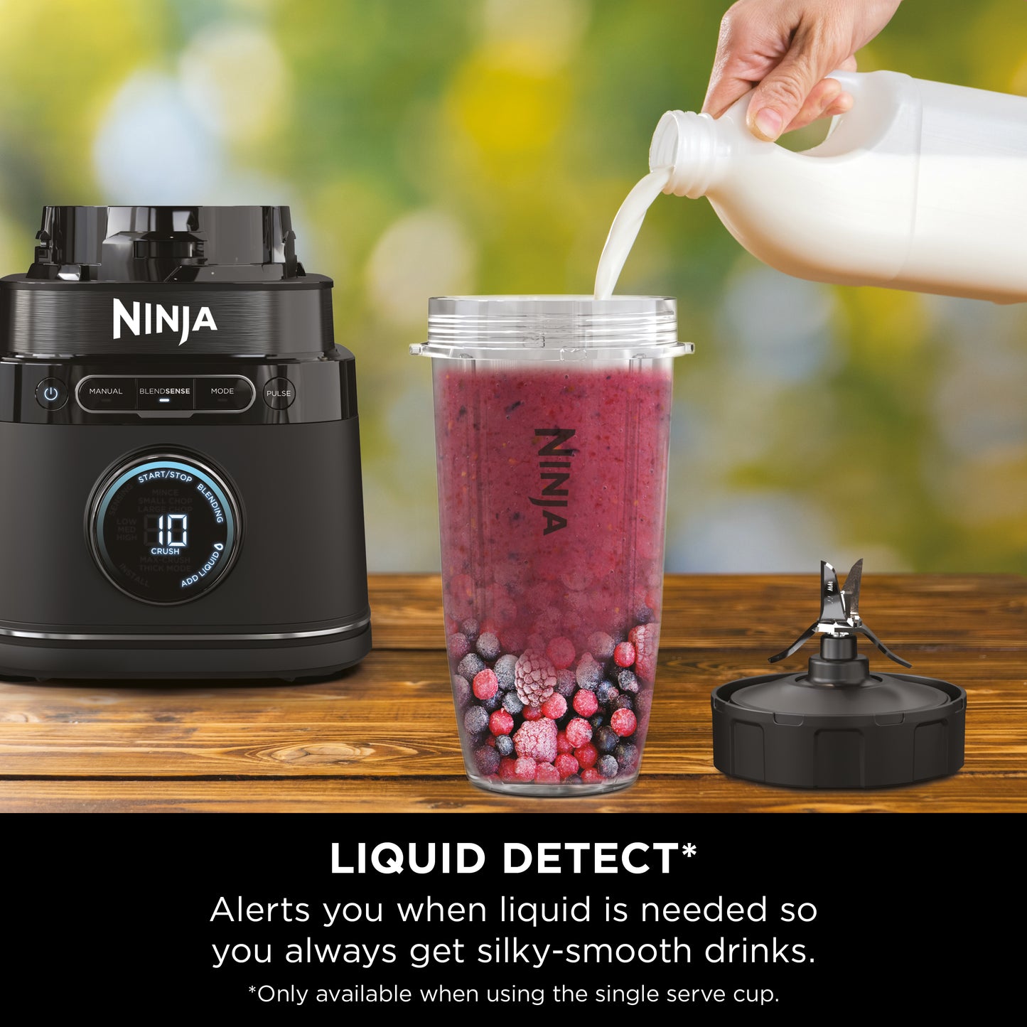 Ninja Detect Duo Power Blender Pro & Single Serve 2.1L Black TB301ME