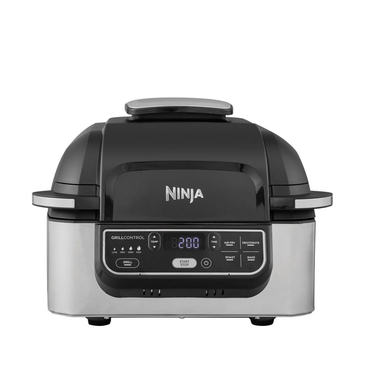 Ninja Foodi Health Grill & Air Fryer 5.7L Black/Steel AG301ME
