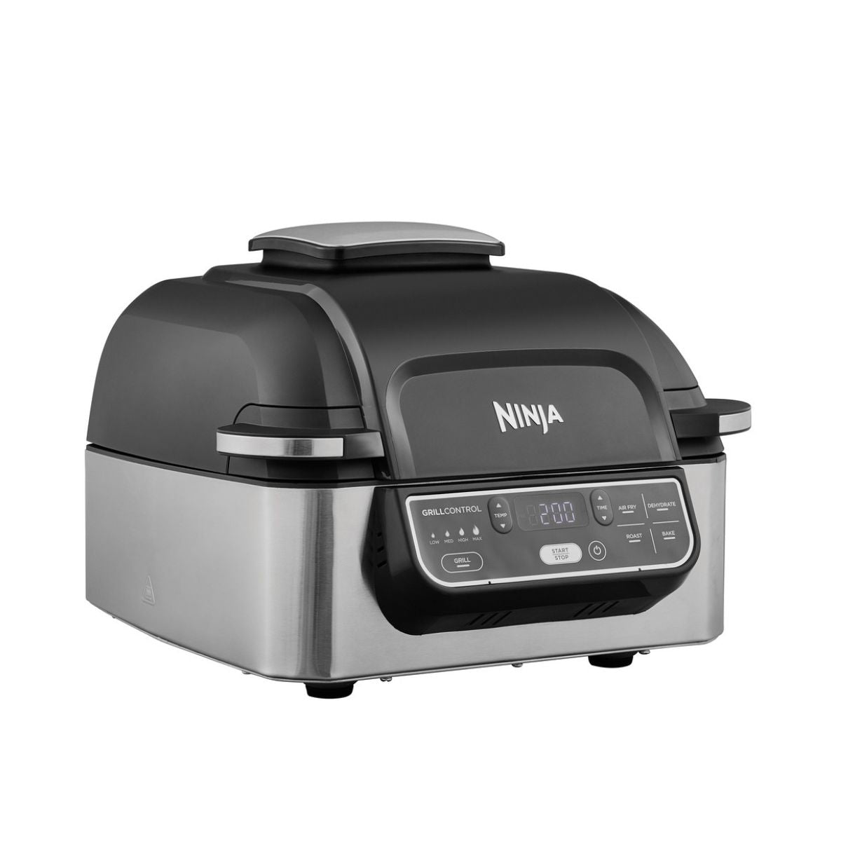 Ninja Foodi Health Grill & Air Fryer 5.7L Black/Steel AG301ME
