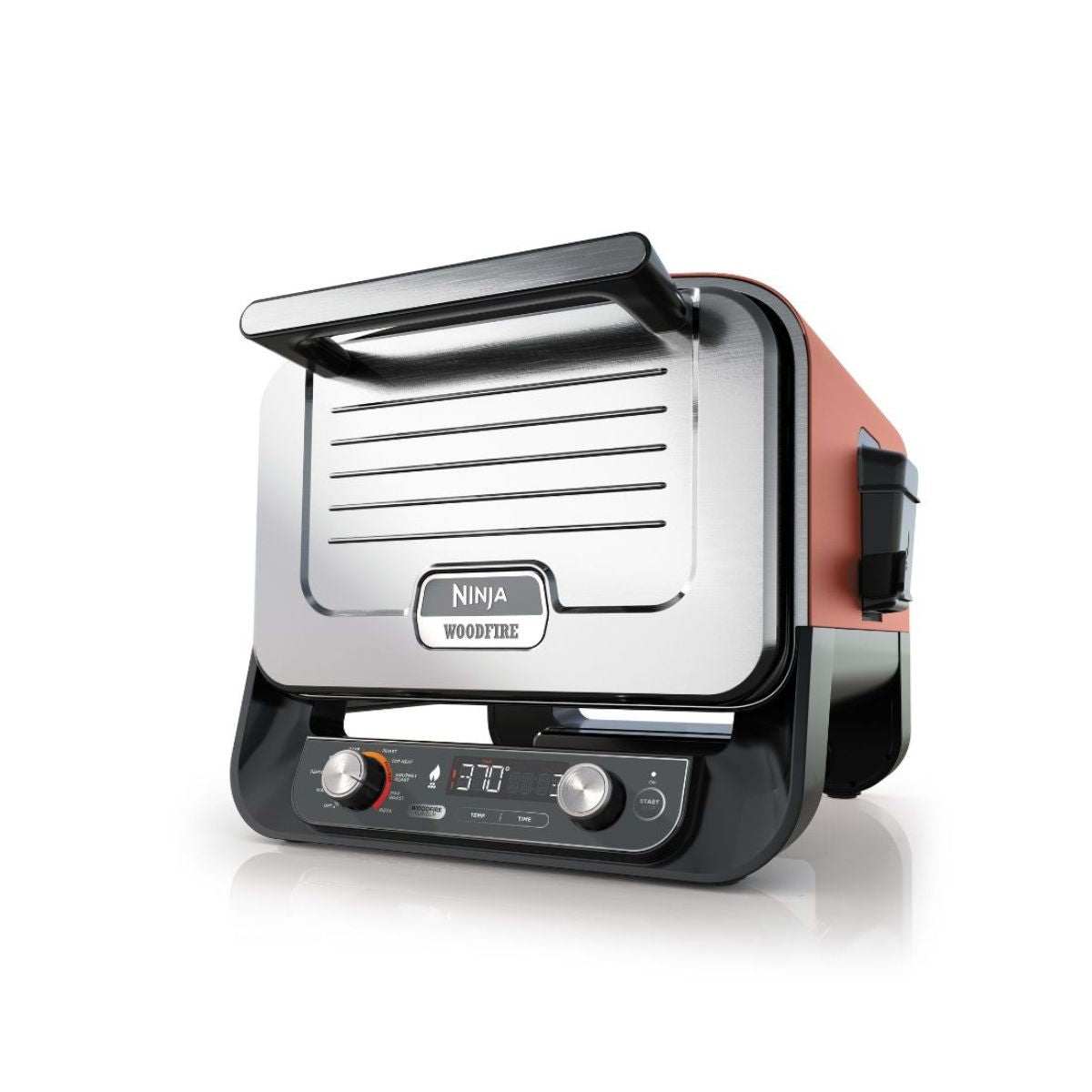 Ninja Woodfire 8-in-1 Electric Oven, Pizza Maker and BBQ Smoker Terracotta OO101ME